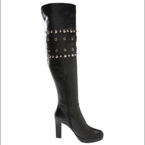 Stuart Weitzman Carnaby Studded Over The Knee Boot